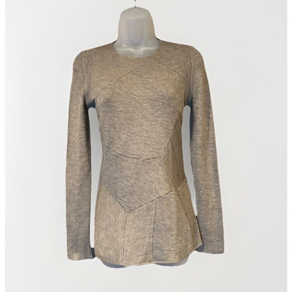 Tom Ford Cashmere Silk Women's Fine Knit Sweater Brown Size Small Made In Italy
